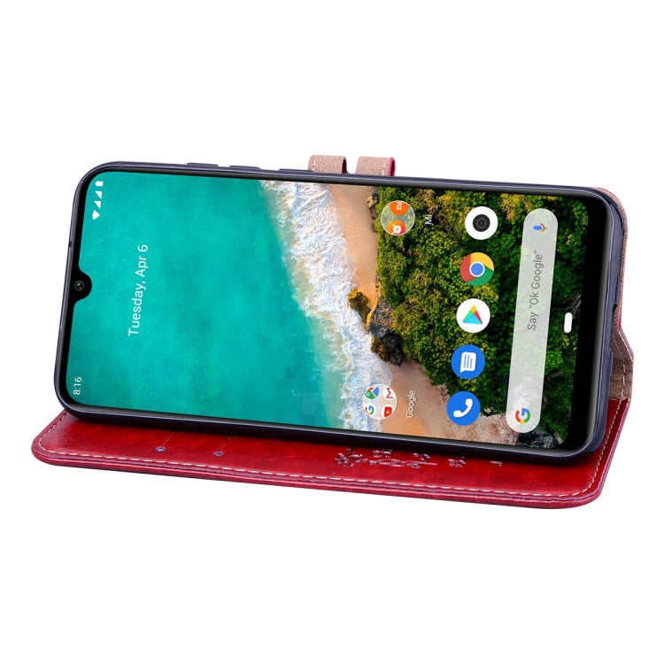 For Xiaomi Mi A3 Business Style Oil Wax Texture Horizontal Flip Leather Case, with Holder & Card Slots & Wallet