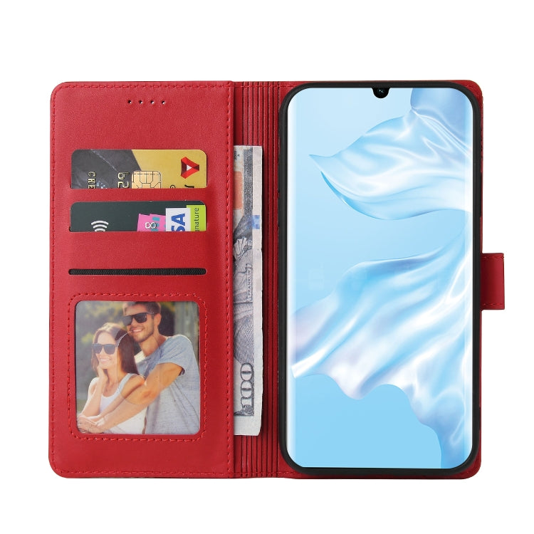 For Huawei P30 Pro GQUTROBE Skin Feel Magnetic Leather Phone Case