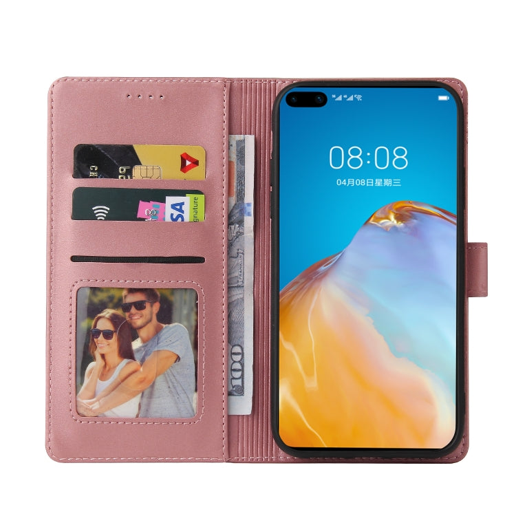 For Huawei P40 Pro GQUTROBE Skin Feel Magnetic Leather Phone Case