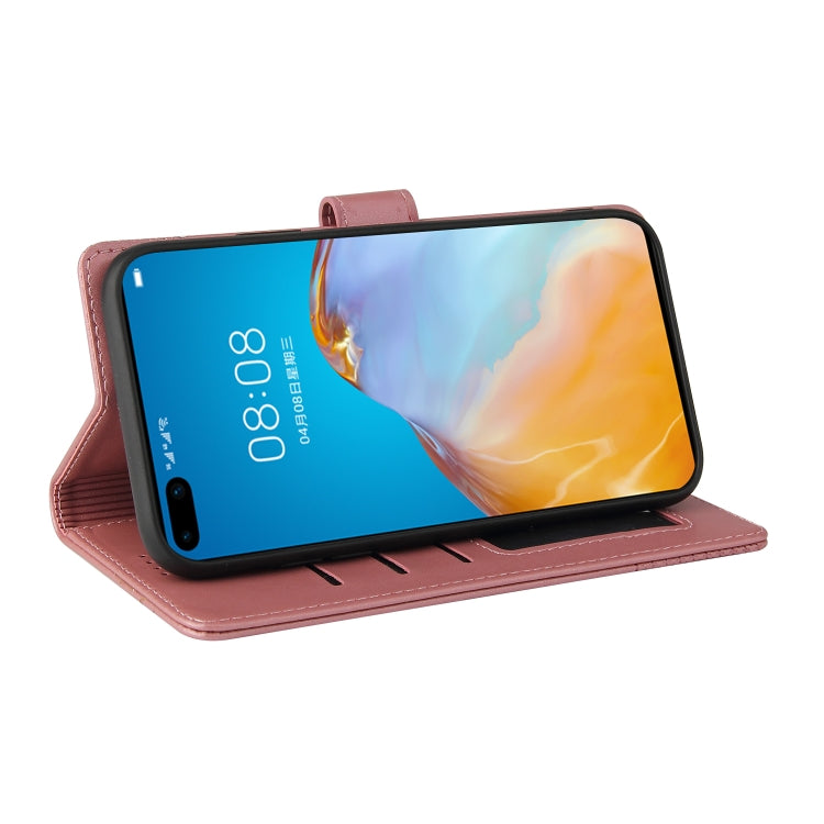 For Huawei P40 Pro GQUTROBE Skin Feel Magnetic Leather Phone Case