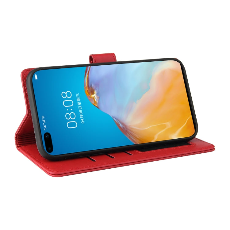 For Huawei P40 Pro GQUTROBE Skin Feel Magnetic Leather Phone Case