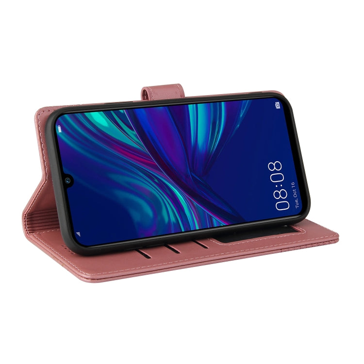 For Huawei P Smart 2019 GQUTROBE Skin Feel Magnetic Leather Phone Case
