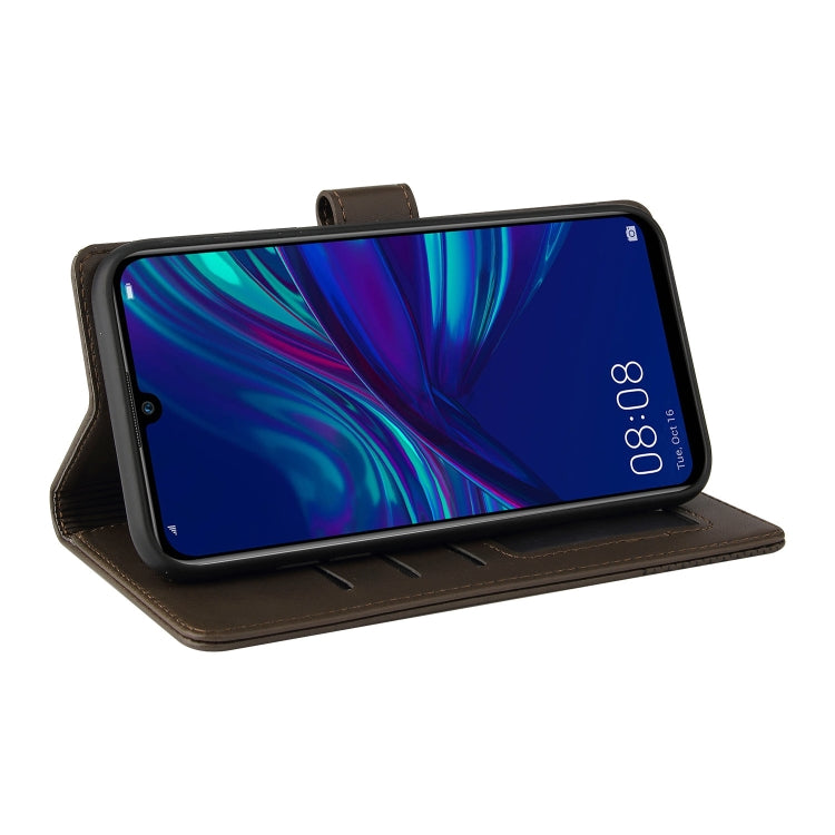 For Huawei P Smart 2019 GQUTROBE Skin Feel Magnetic Leather Phone Case