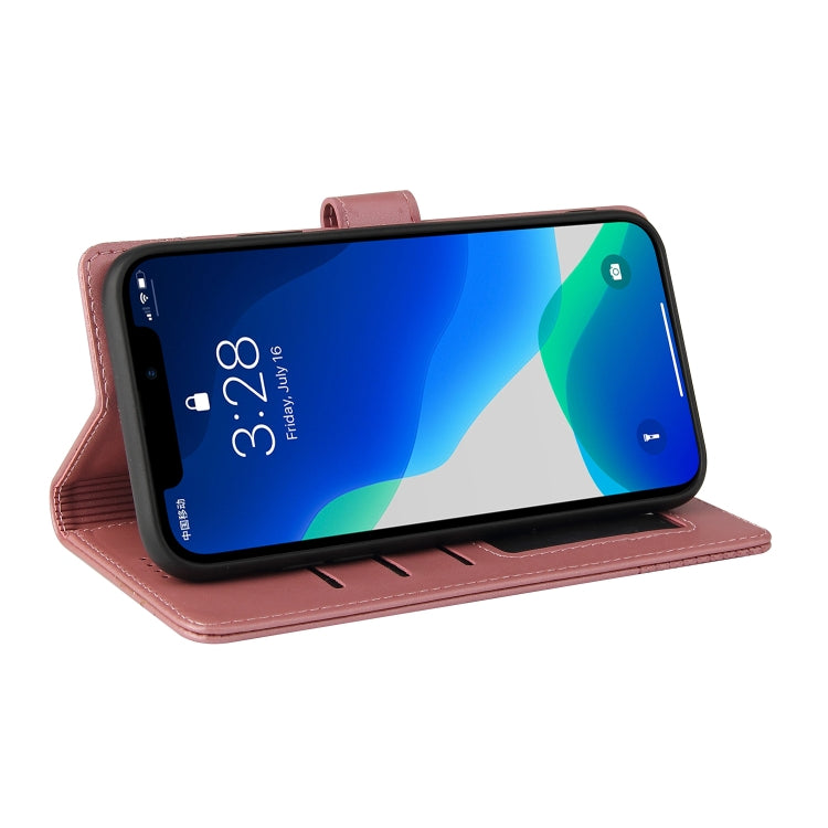 For iPhone 13 Pro Max GQUTROBE Skin Feel Magnetic Leather Phone Case