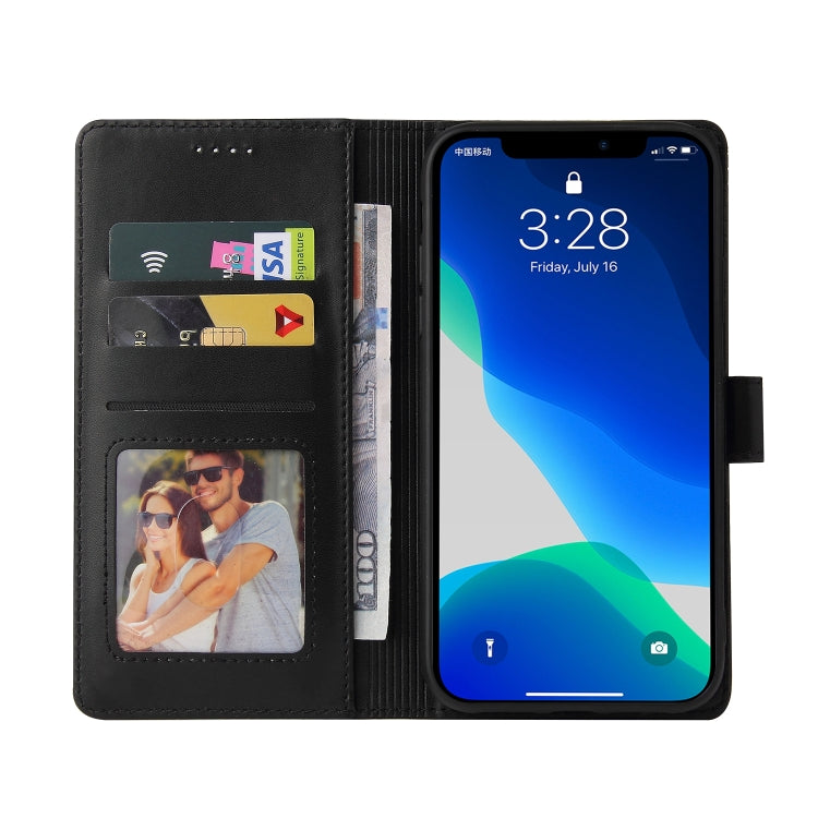 For iPhone 13 Pro Max GQUTROBE Skin Feel Magnetic Leather Phone Case