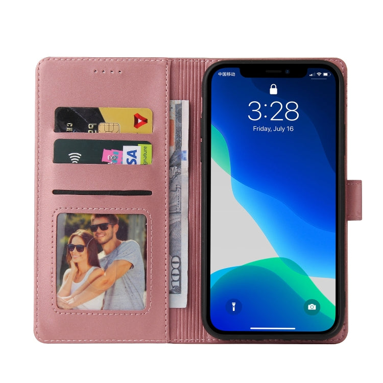For iPhone 13 Pro GQUTROBE Skin Feel Magnetic Leather Phone Case