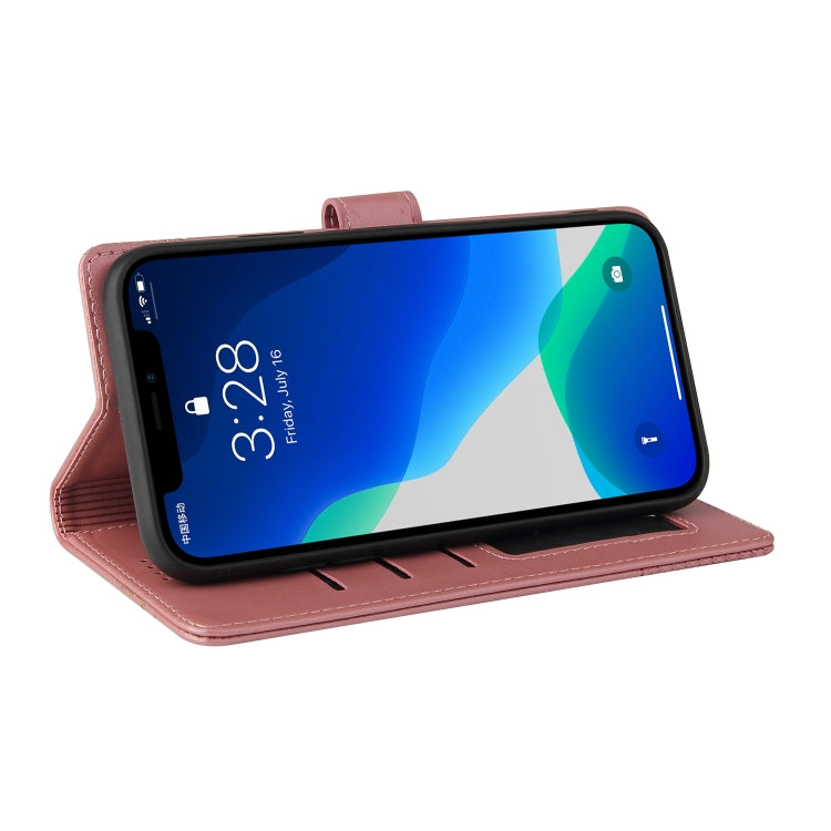 For iPhone 13 Pro GQUTROBE Skin Feel Magnetic Leather Phone Case