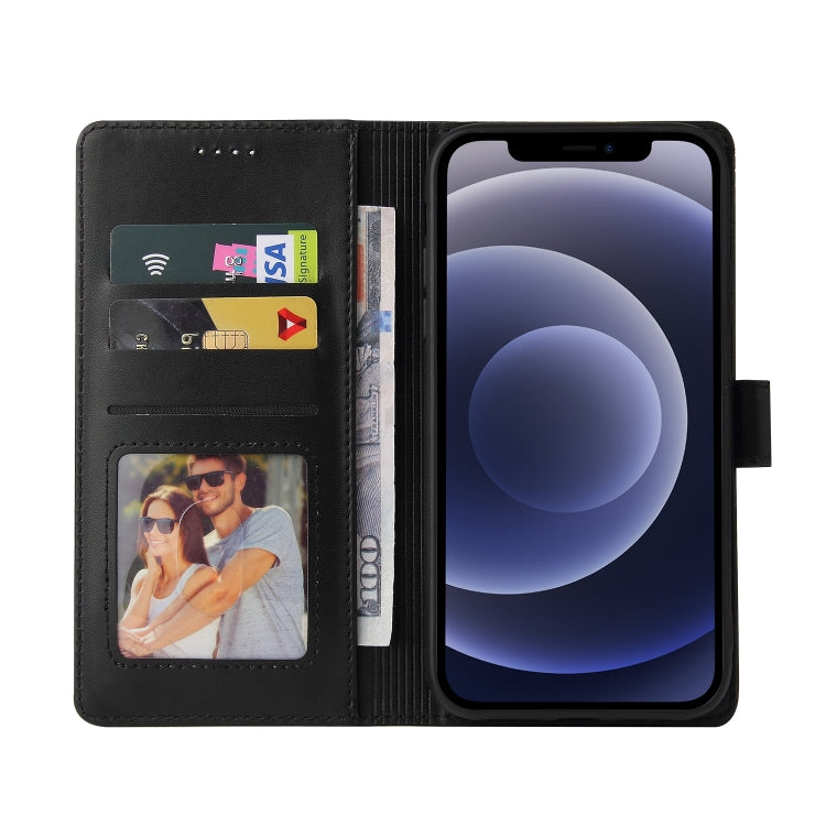 GQUTROBE Skin Feel Magnetic Leather Phone Case For iPhone 12 mini