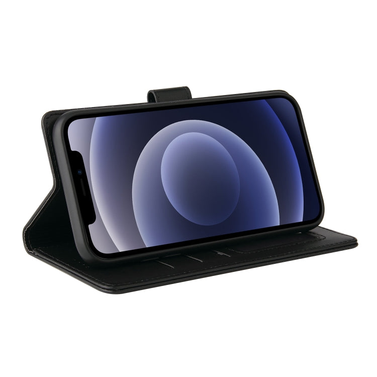 GQUTROBE Skin Feel Magnetic Leather Phone Case For iPhone 12 mini