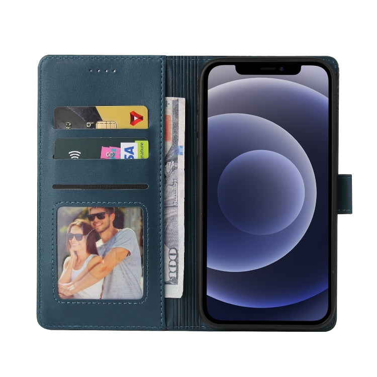 GQUTROBE Skin Feel Magnetic Leather Phone Case For iPhone 12 mini