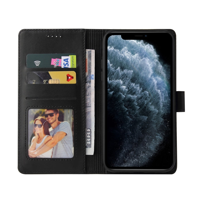 For iPhone 11 Pro Max GQUTROBE Skin Feel Magnetic Leather Phone Case