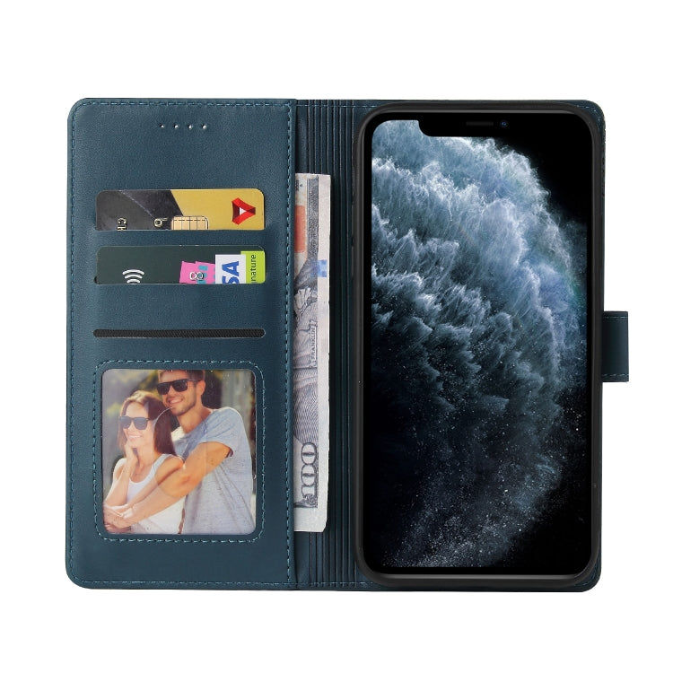 For iPhone 11 Pro Max GQUTROBE Skin Feel Magnetic Leather Phone Case