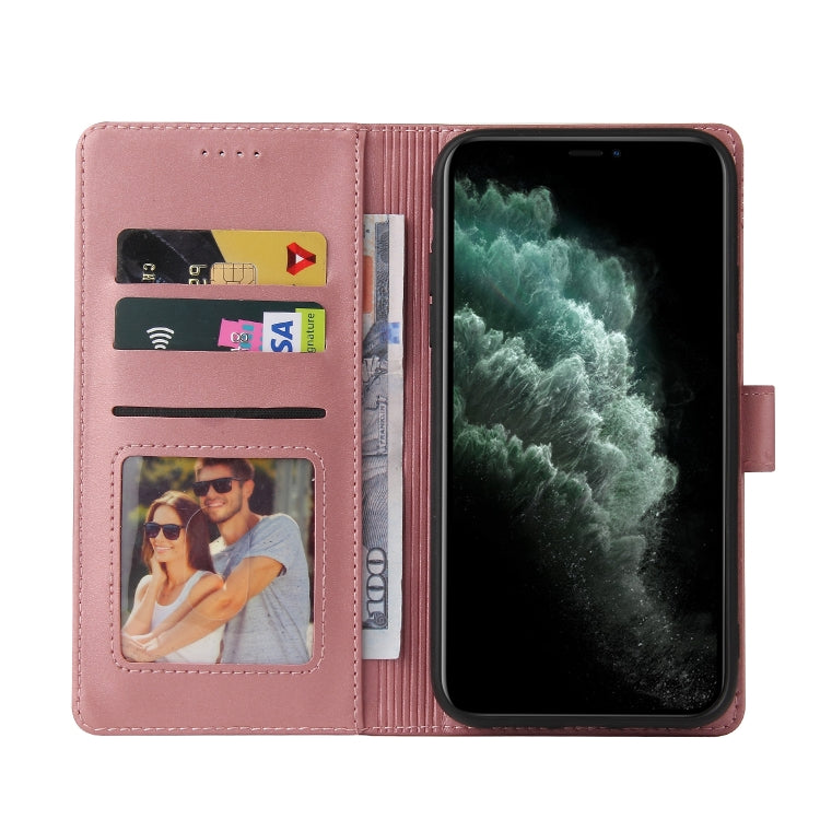 For iPhone 11 Pro GQUTROBE Skin Feel Magnetic Leather Phone Case