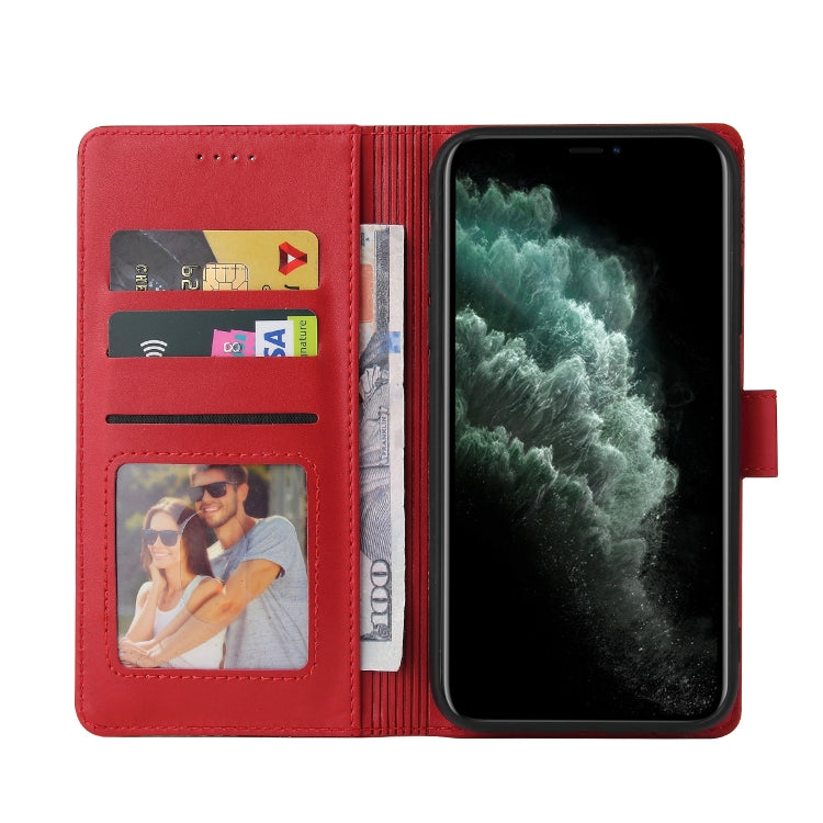 For iPhone 11 Pro GQUTROBE Skin Feel Magnetic Leather Phone Case