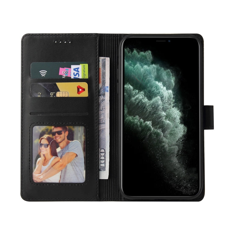 For iPhone 11 Pro GQUTROBE Skin Feel Magnetic Leather Phone Case