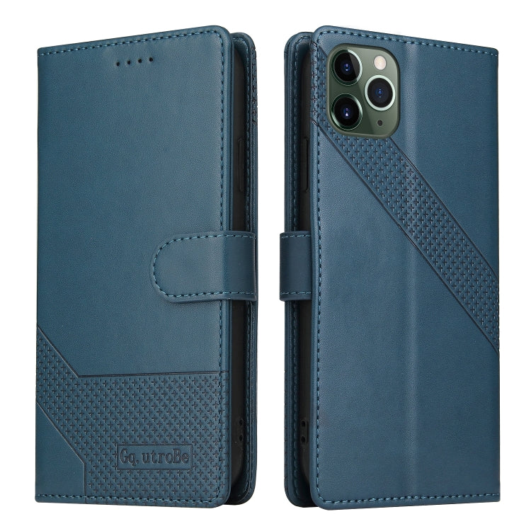 For iPhone 11 Pro GQUTROBE Skin Feel Magnetic Leather Phone Case