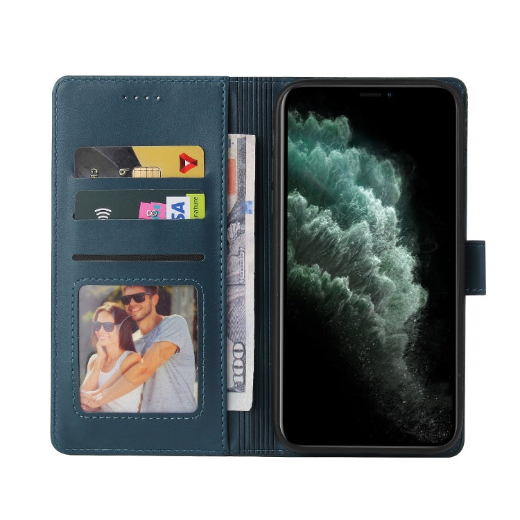For iPhone 11 Pro GQUTROBE Skin Feel Magnetic Leather Phone Case