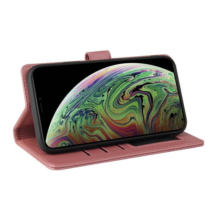 For iPhone XS Max GQUTROBE Skin Feel Magnetic Leather Phone Case