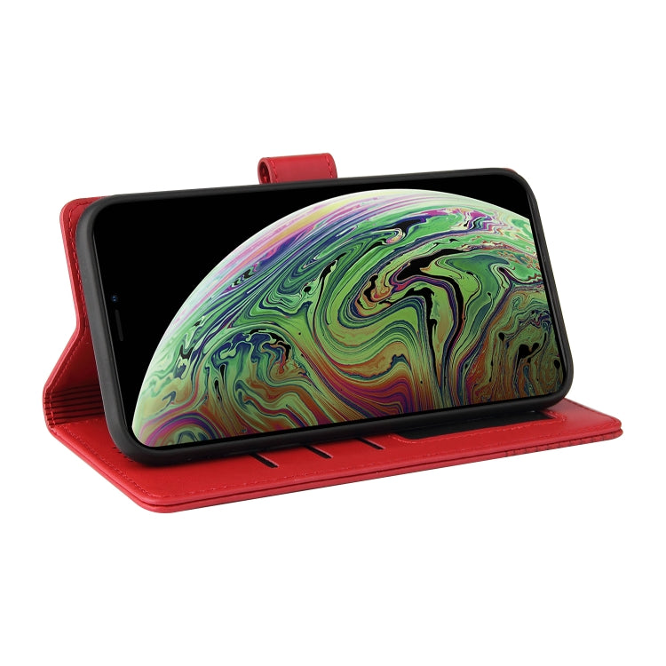 For iPhone XS Max GQUTROBE Skin Feel Magnetic Leather Phone Case