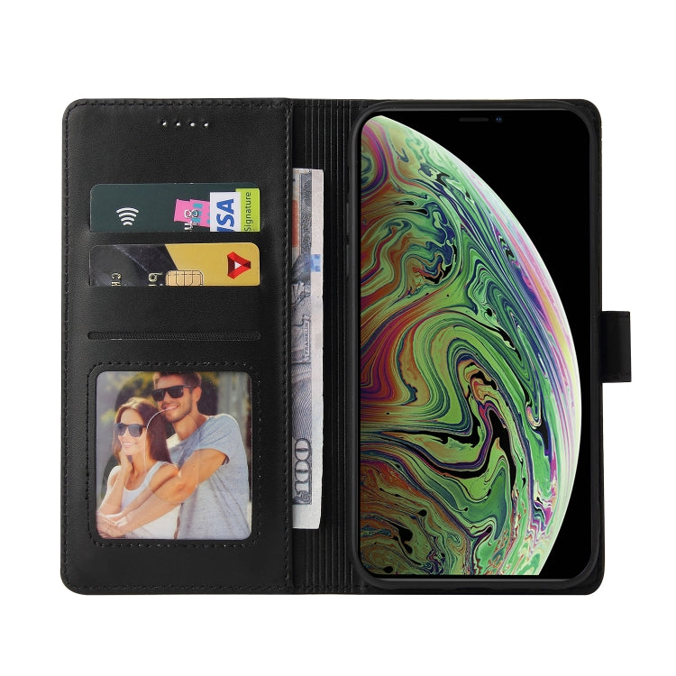For iPhone XS Max GQUTROBE Skin Feel Magnetic Leather Phone Case