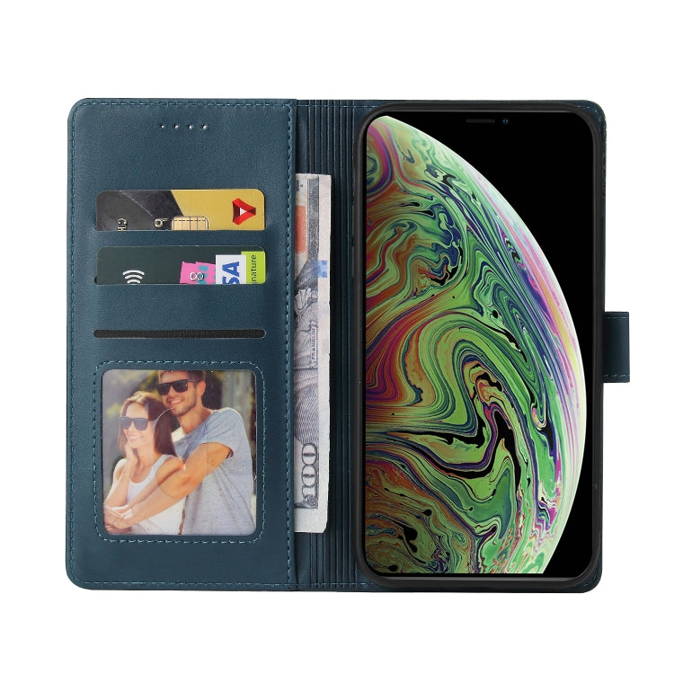For iPhone XS Max GQUTROBE Skin Feel Magnetic Leather Phone Case
