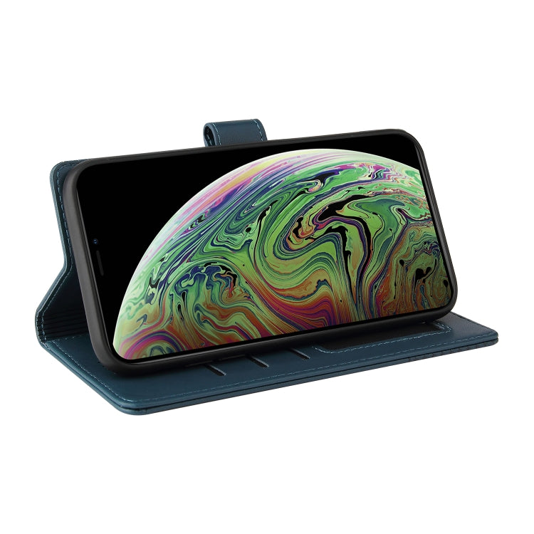 For iPhone XS Max GQUTROBE Skin Feel Magnetic Leather Phone Case