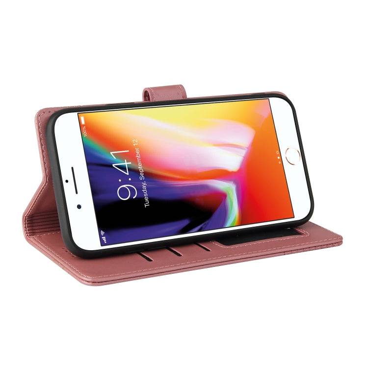 GQUTROBE Skin Feel Magnetic Leather Phone Case For iPhone 8 Plus / 7 Plus