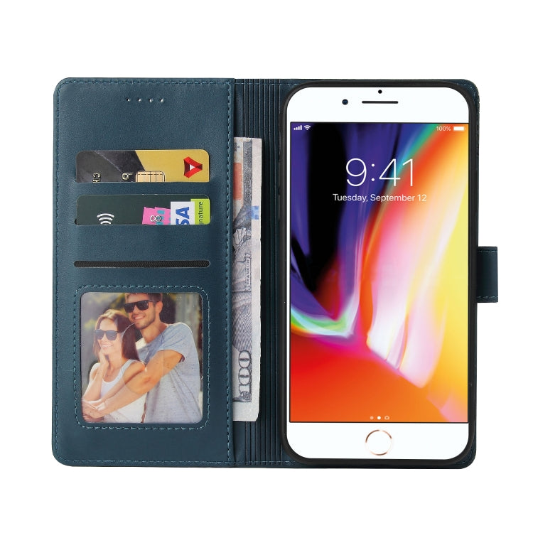 GQUTROBE Skin Feel Magnetic Leather Phone Case For iPhone 8 Plus / 7 Plus