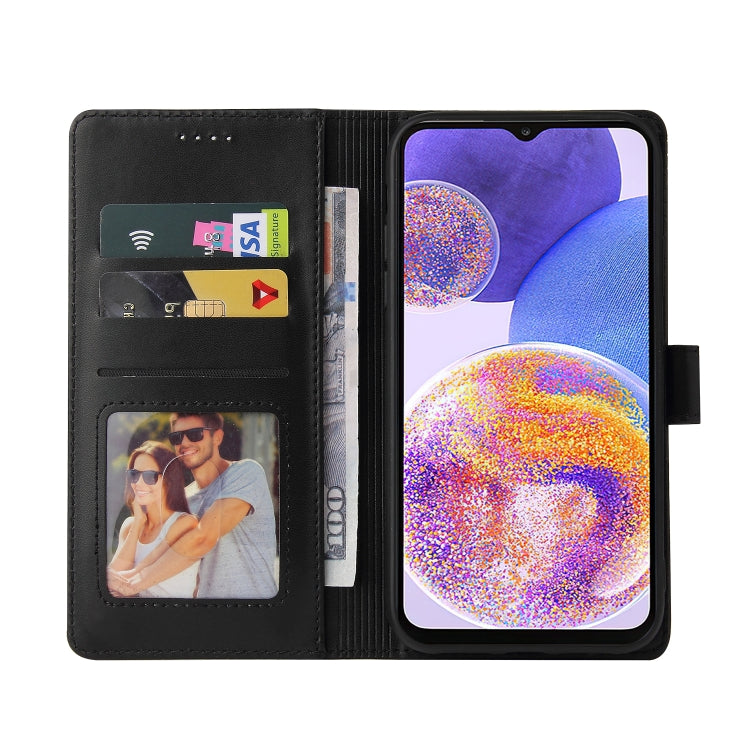 For Samsung Galaxy A23 GQUTROBE Skin Feel Magnetic Leather Phone Case