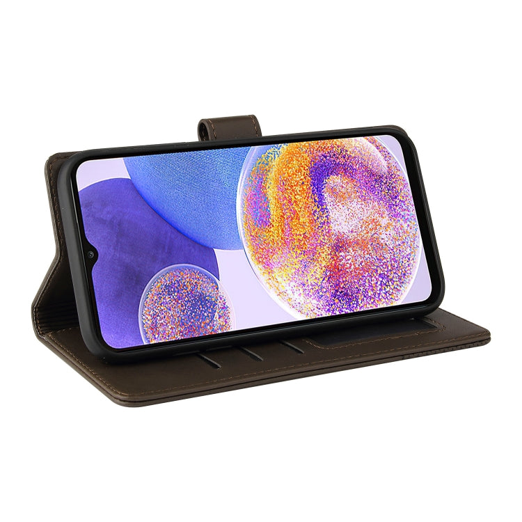 For Samsung Galaxy A23 GQUTROBE Skin Feel Magnetic Leather Phone Case