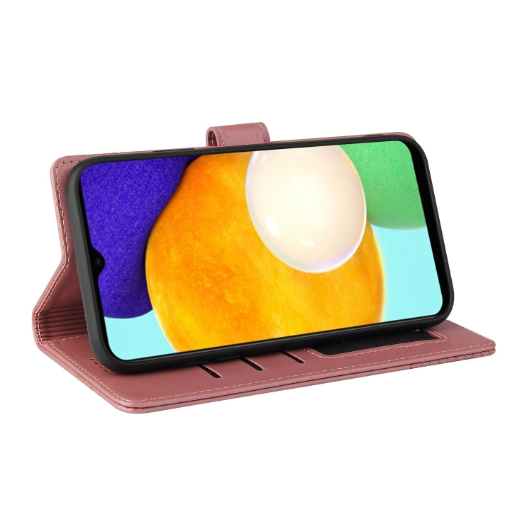 For Samsung Galaxy A03s GQUTROBE Skin Feel Magnetic Leather Phone Case