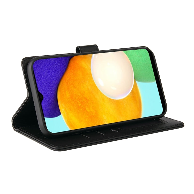 For Samsung Galaxy A03s GQUTROBE Skin Feel Magnetic Leather Phone Case