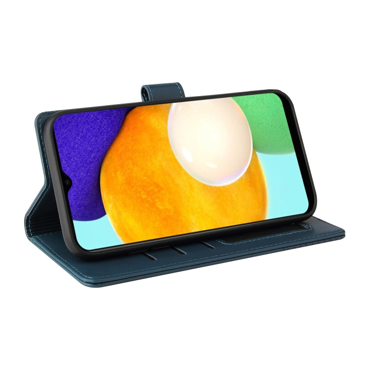 For Samsung Galaxy A03s GQUTROBE Skin Feel Magnetic Leather Phone Case
