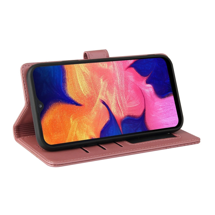 For Samsung Galaxy A10 GQUTROBE Skin Feel Magnetic Leather Phone Case