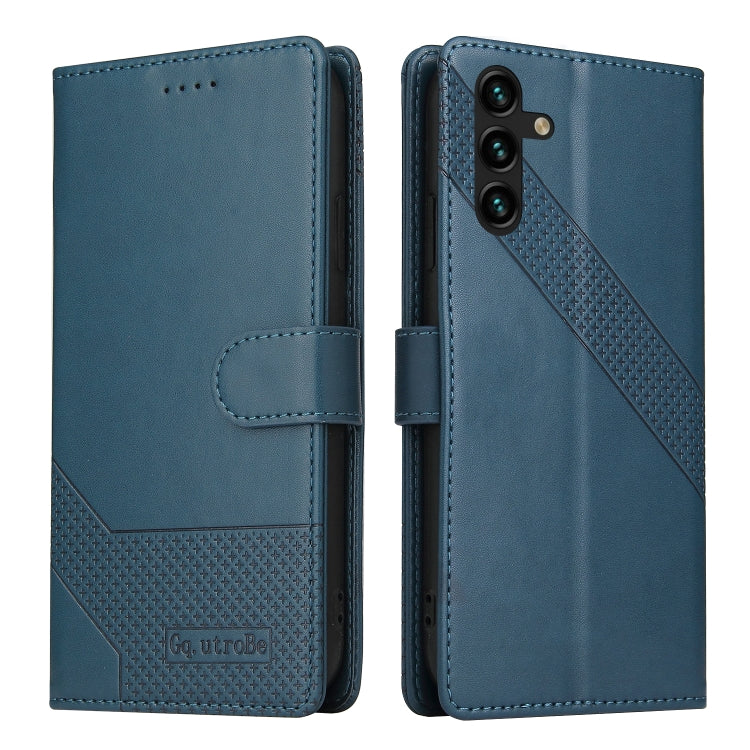 For Samsung Galaxy A13 GQUTROBE Skin Feel Magnetic Leather Phone Case