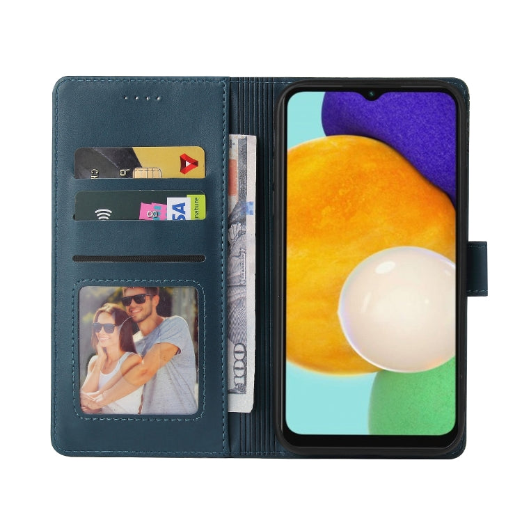 For Samsung Galaxy A13 GQUTROBE Skin Feel Magnetic Leather Phone Case