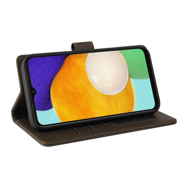 For Samsung Galaxy A13 GQUTROBE Skin Feel Magnetic Leather Phone Case