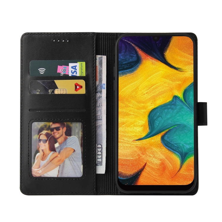 For Samsung Galaxy A20 / A30 GQUTROBE Skin Feel Magnetic Leather Phone Case