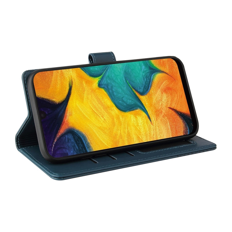 For Samsung Galaxy A20 / A30 GQUTROBE Skin Feel Magnetic Leather Phone Case
