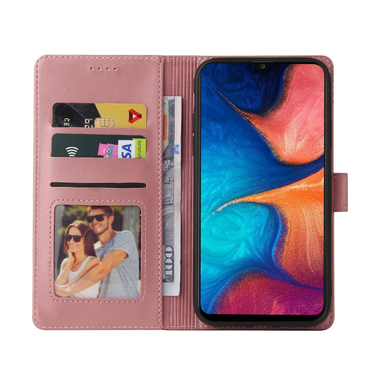 For Samsung Galaxy A20e GQUTROBE Skin Feel Magnetic Leather Phone Case