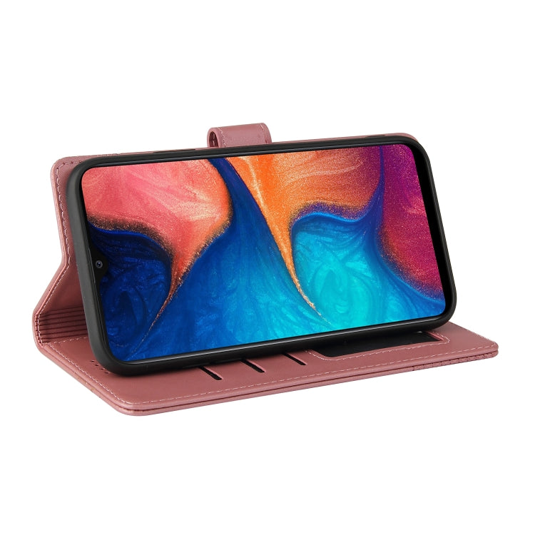 For Samsung Galaxy A20e GQUTROBE Skin Feel Magnetic Leather Phone Case