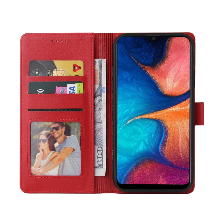 For Samsung Galaxy A20e GQUTROBE Skin Feel Magnetic Leather Phone Case