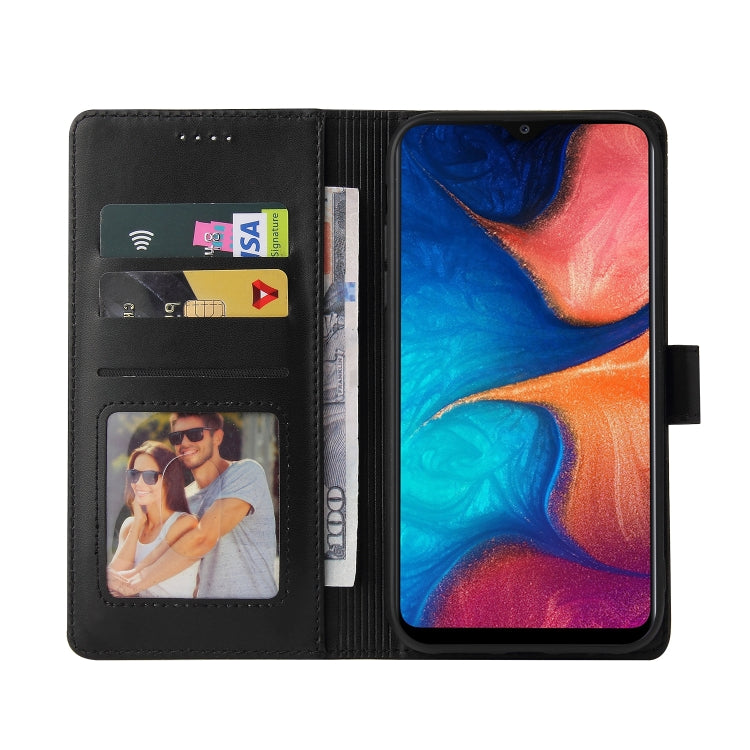 For Samsung Galaxy A20e GQUTROBE Skin Feel Magnetic Leather Phone Case