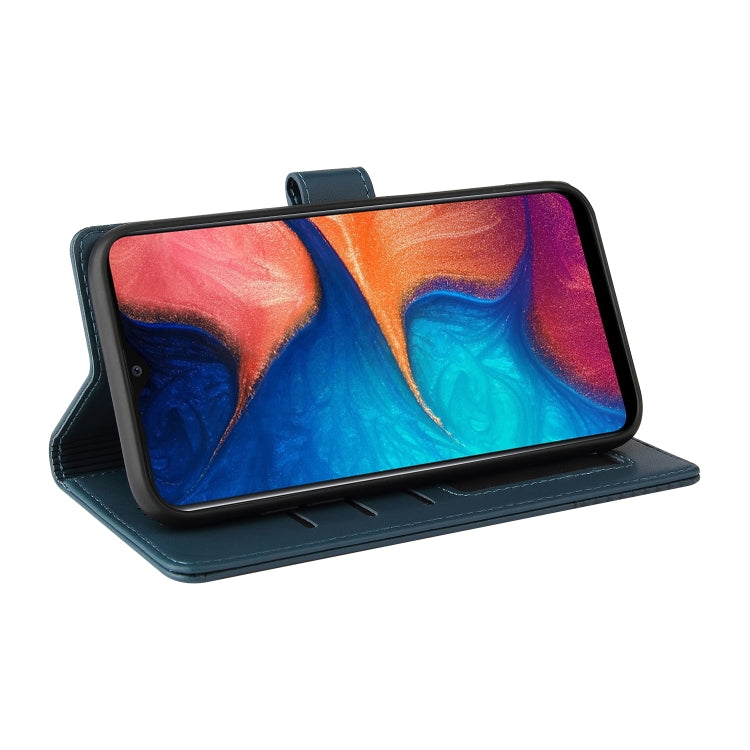 For Samsung Galaxy A20e GQUTROBE Skin Feel Magnetic Leather Phone Case