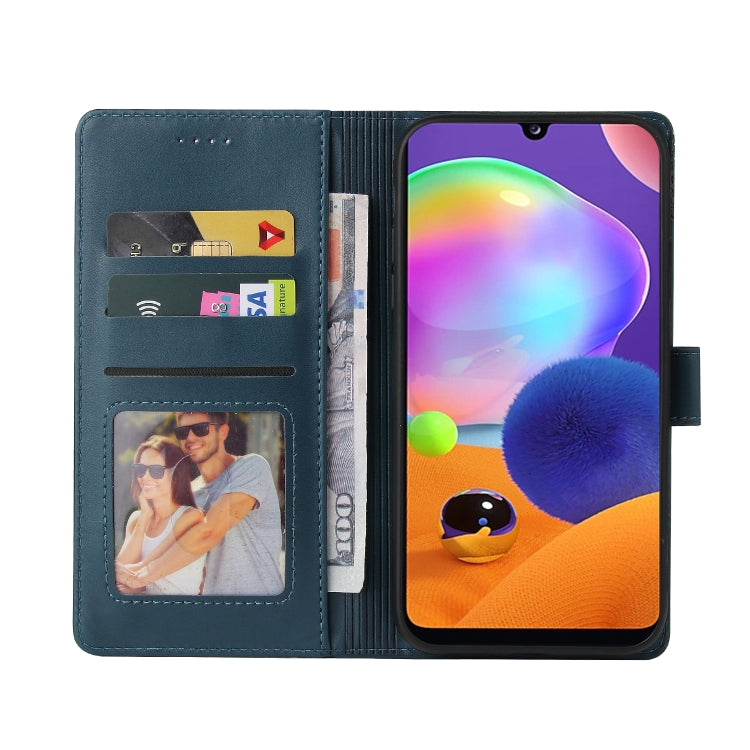 For Samsung Galaxy A31 GQUTROBE Skin Feel Magnetic Leather Phone Case