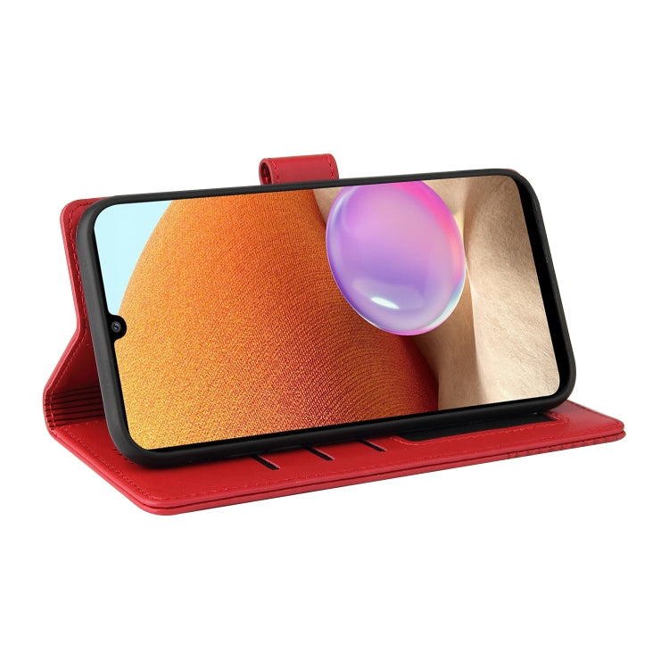 For Samsung Galaxy A32 4G GQUTROBE Skin Feel Magnetic Leather Phone Case