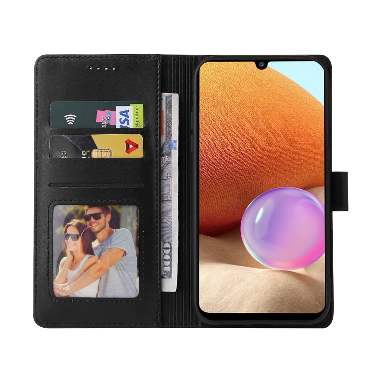 For Samsung Galaxy A32 4G GQUTROBE Skin Feel Magnetic Leather Phone Case