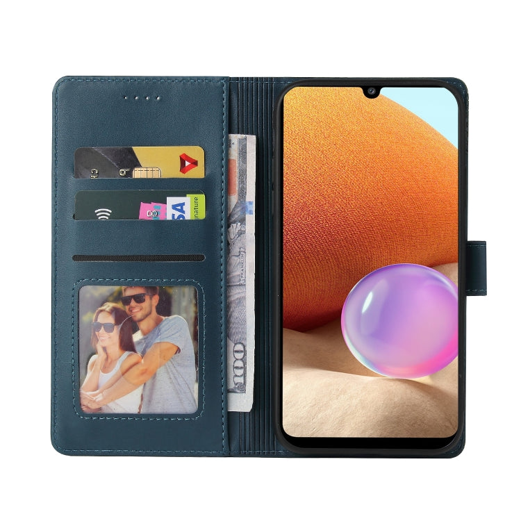 For Samsung Galaxy A32 4G GQUTROBE Skin Feel Magnetic Leather Phone Case