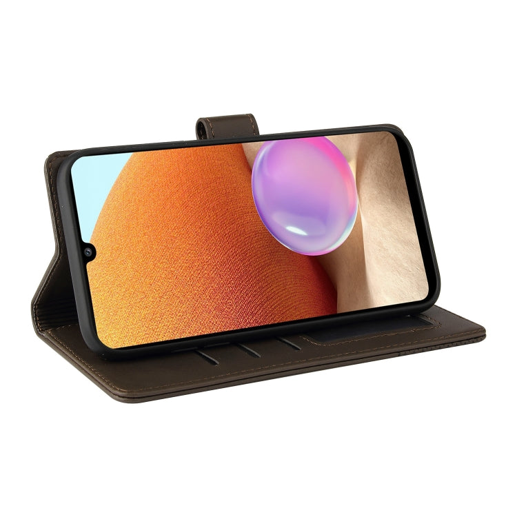 For Samsung Galaxy A32 4G GQUTROBE Skin Feel Magnetic Leather Phone Case