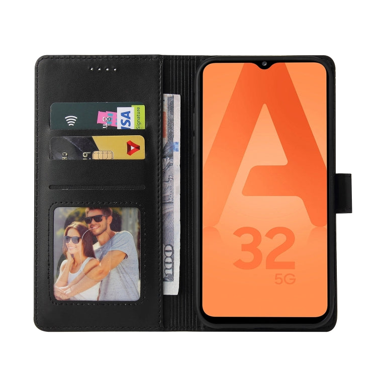 For Samsung Galaxy A32 5G GQUTROBE Skin Feel Magnetic Leather Phone Case